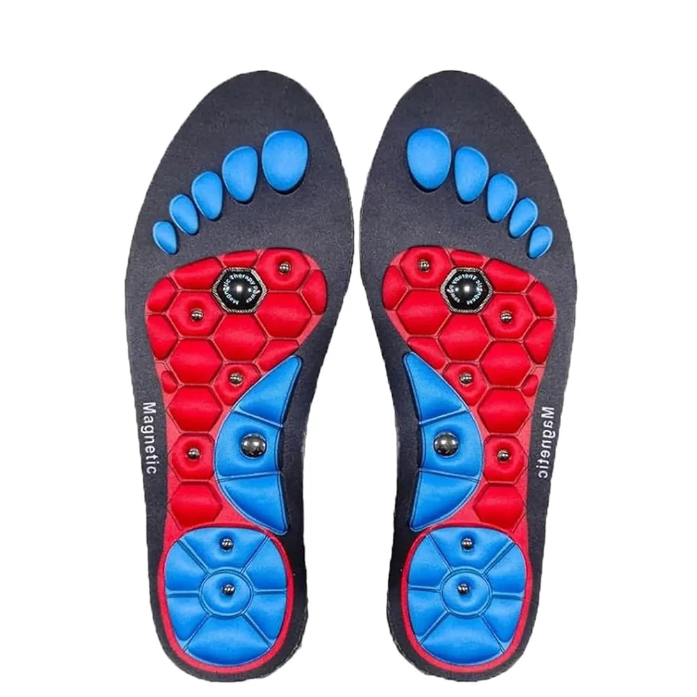 Medical Magnetic Therapy Sports Insoles Massage Foot Weight Loss Slimming Acupressure Insole Anti-fatigue Health Care Shoe Pads